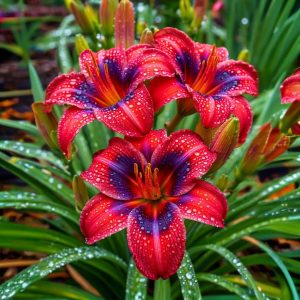 Лилейник Солар Вин купить по цене от 329р. в интернет-магазине «Посадика» с доставкой почтой в в Пущиное и по всей России – [изображение №1].